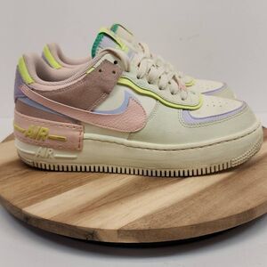 Nike Air Force 1 AF1 Shadow Cashmere Pale Coral CI0919-700  Women's Size 7.5